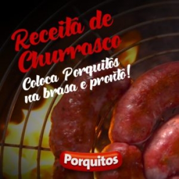 Churrasco com Porquitos